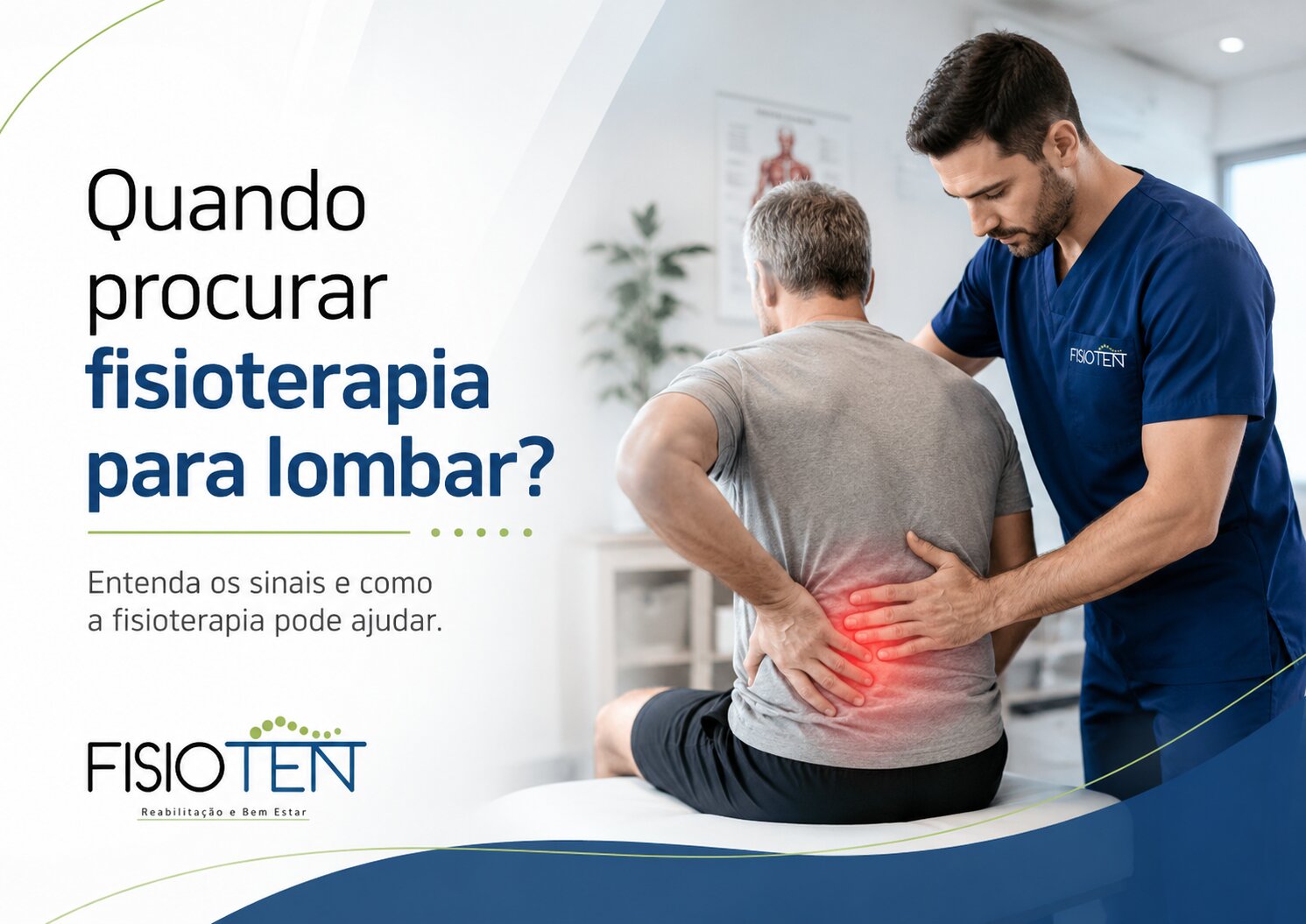 Imagem do artigo Quando procurar fisioterapia para dor lombar? Conheça os sinais e o momento certo