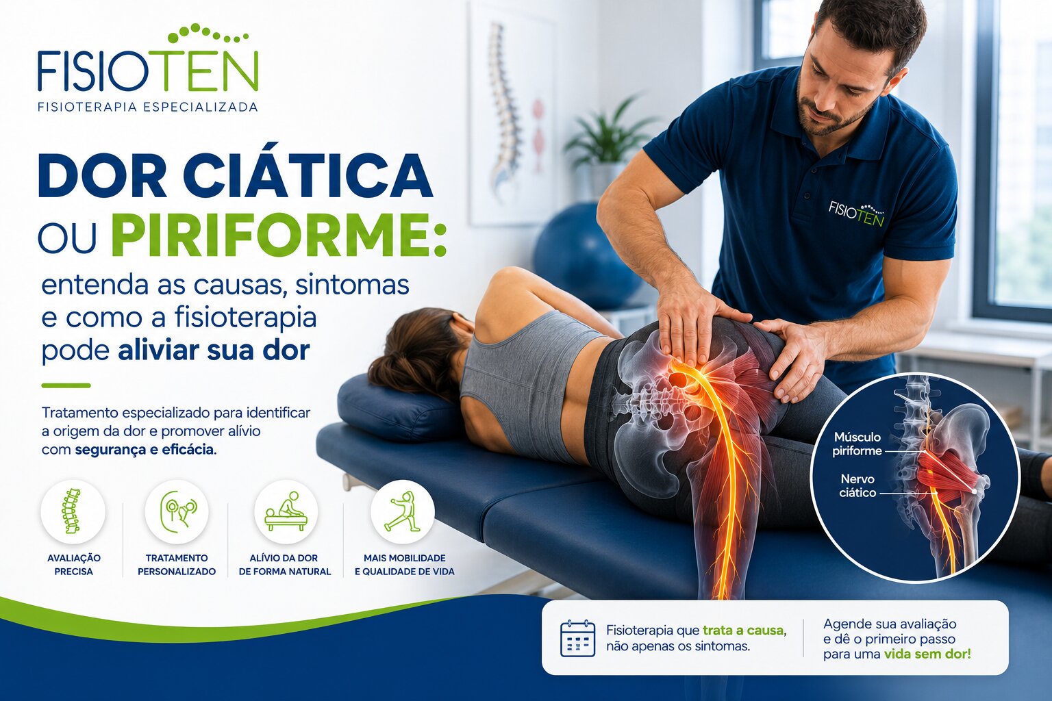 Imagem do artigo Dor ciática ou piriforme?